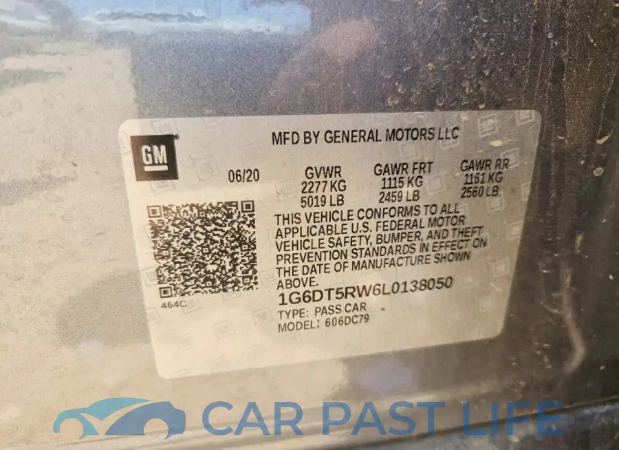 1G6DT5RW6L0138050# 12