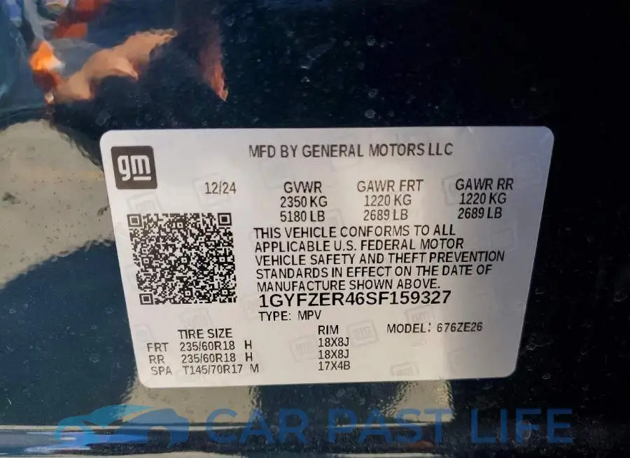 1GYFZER46SF159327# 13
