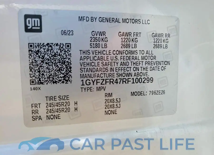 1GYFZFR47RF100299# 12
