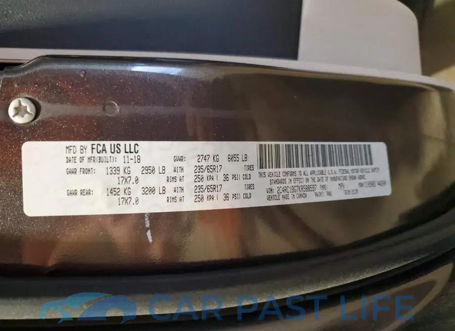 2C4RC1BG7KR588597# 13