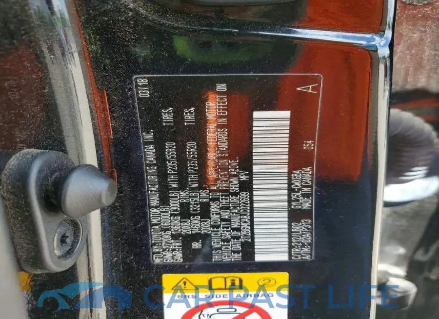 2T2BGMCA8JC022699# 13