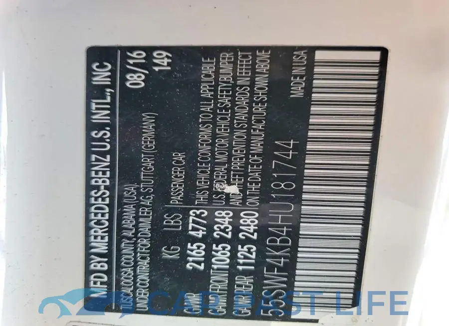 55SWF4KB4HU181744# 12