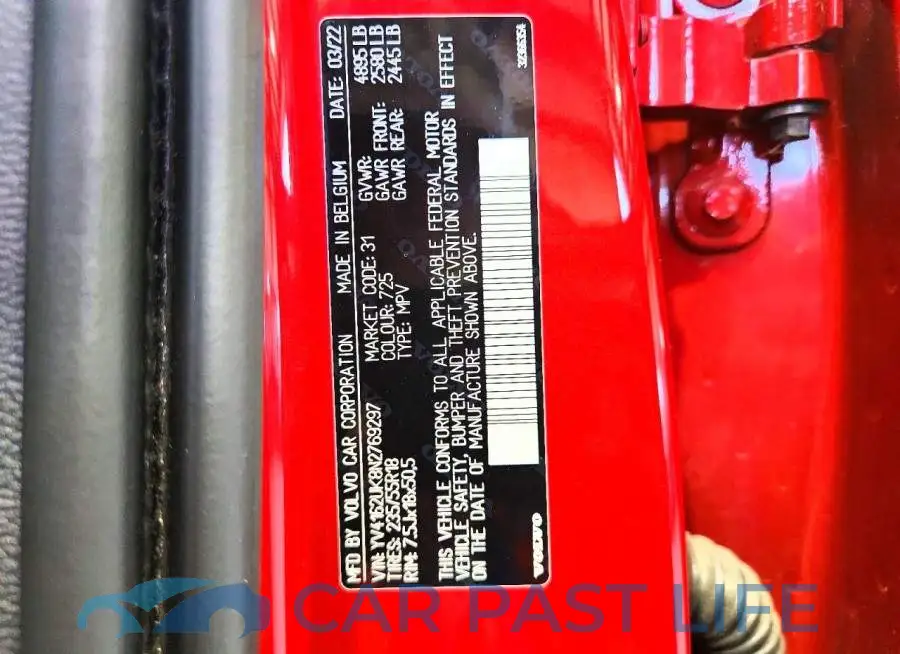 YV4162UK8N2769297# 13
