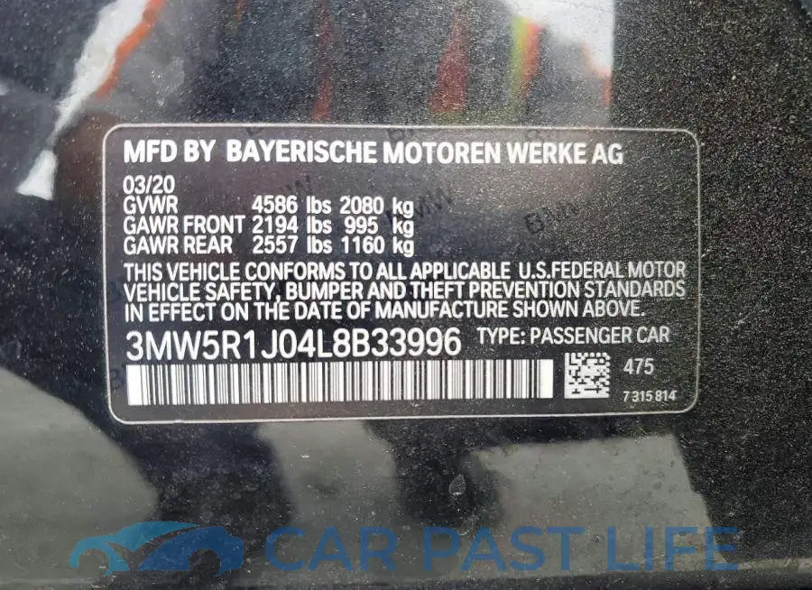 3MW5R1J04L8B33996# 13