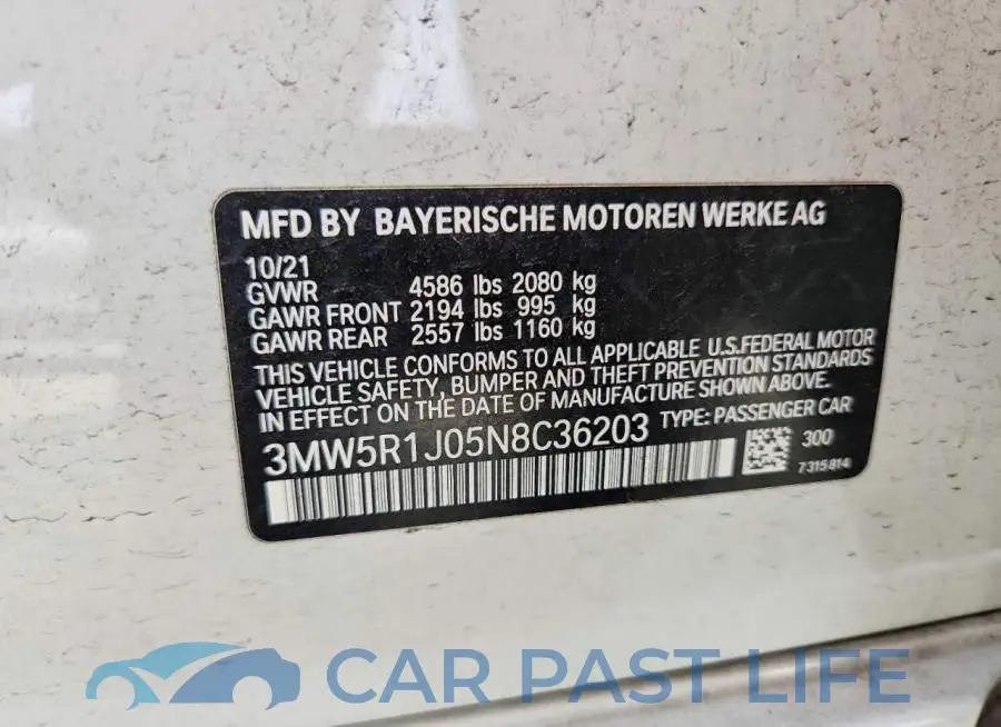 3MW5R1J05N8C36203# 12