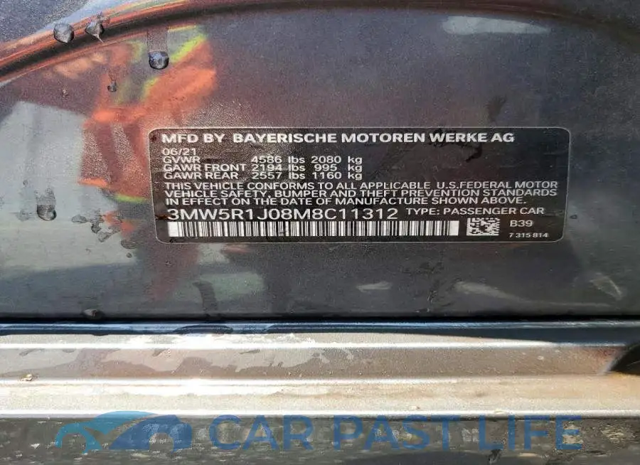3MW5R1J08M8C11312# 12