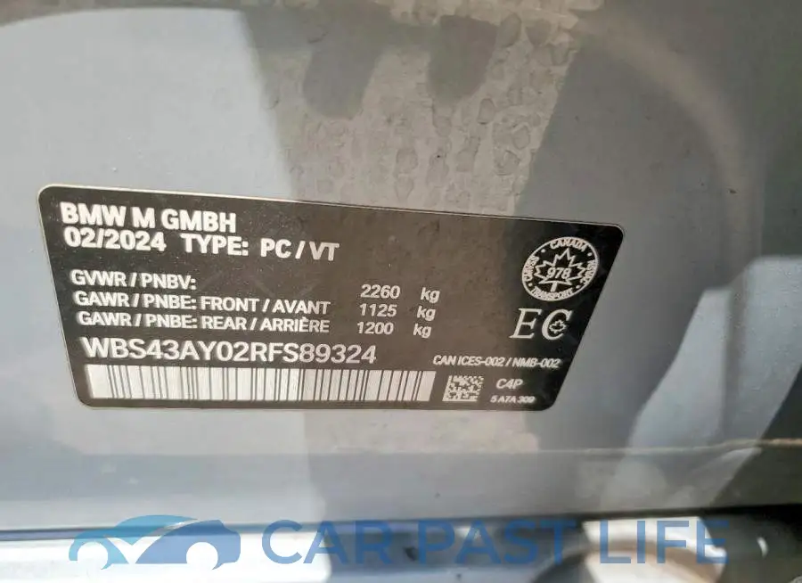 WBS43AY02RFS89324# 12