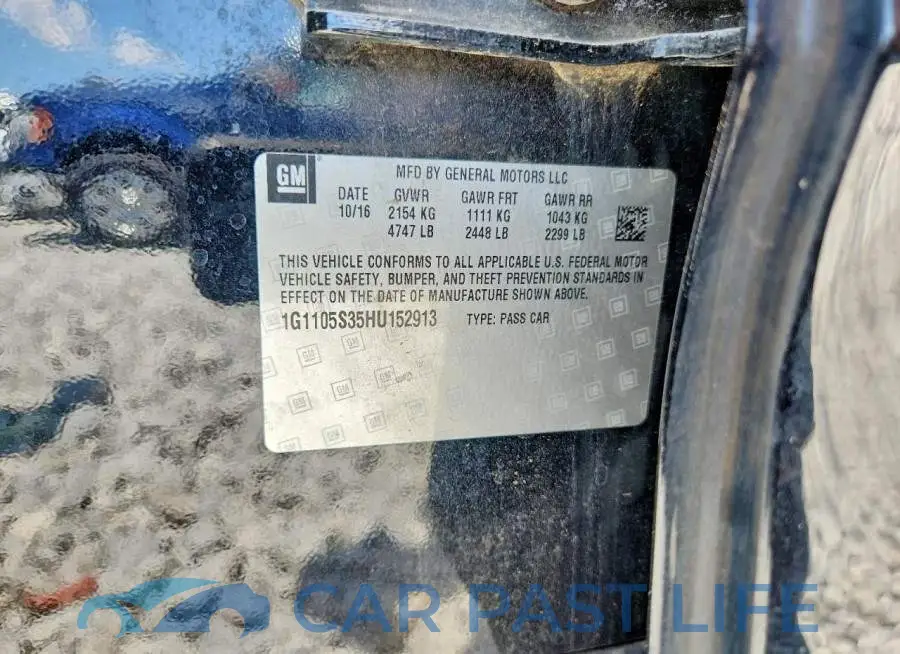 1G1105S35HU152913# 12