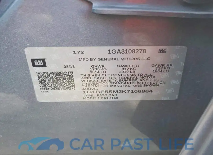 1G1BE5SM2K7106864# 12