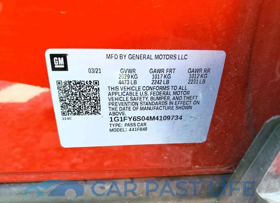 1G1FY6S04M4109734# 13