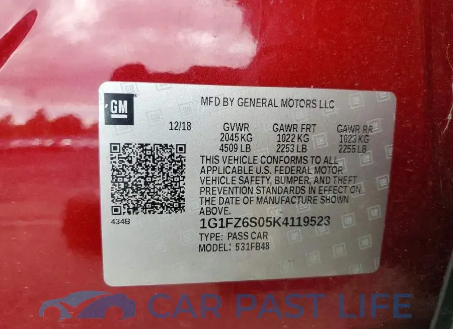1G1FZ6S05K4119523# 13