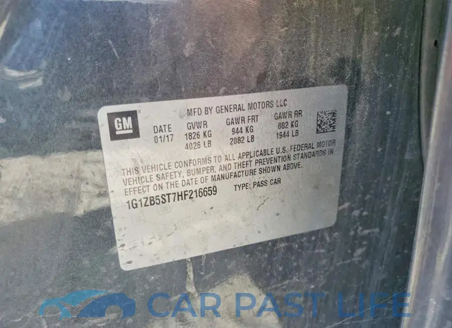 1G1ZB5ST7HF216659# 12