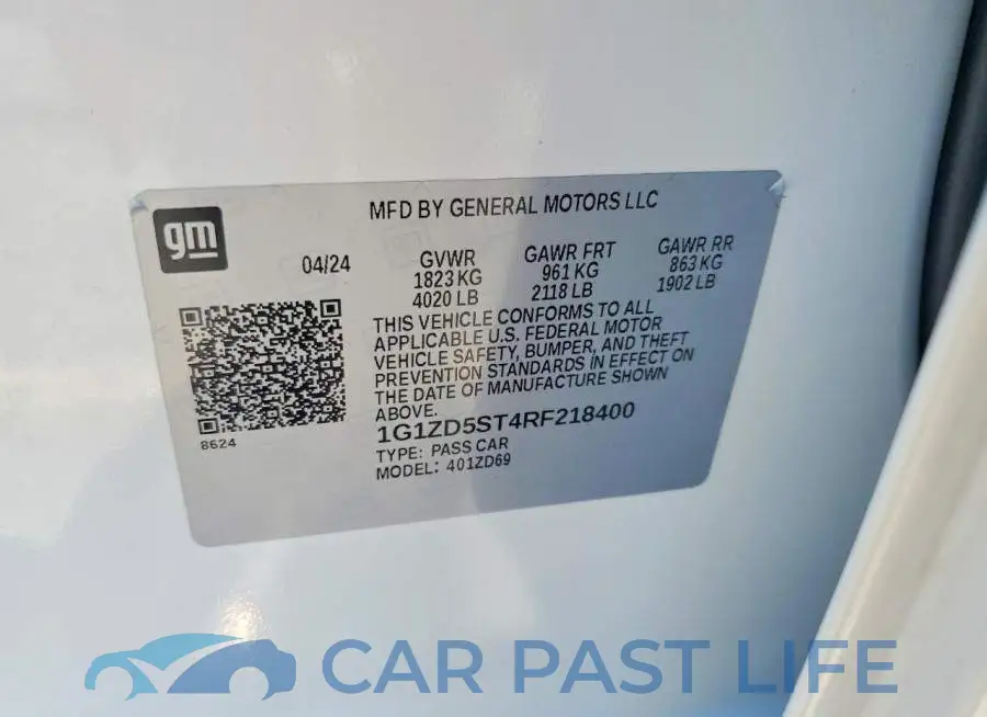 1G1ZD5ST4RF218400# 13