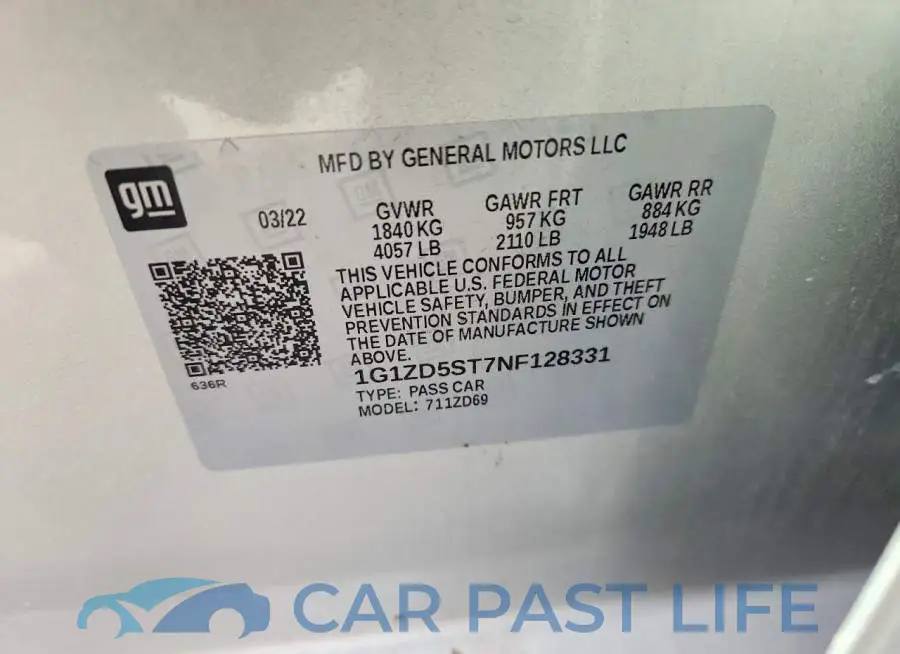 1G1ZD5ST7NF128331# 12
