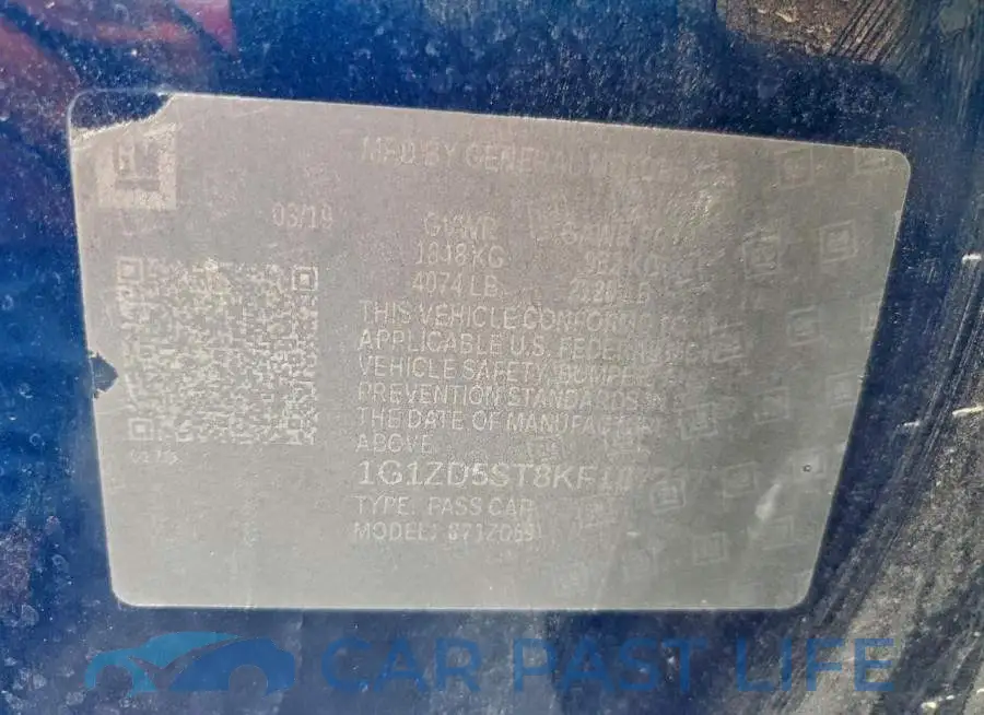 1G1ZD5ST8KF187237# 13