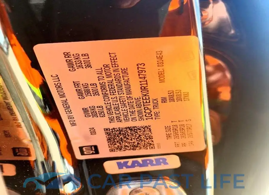 1GCPTEEK0R1147973# 12