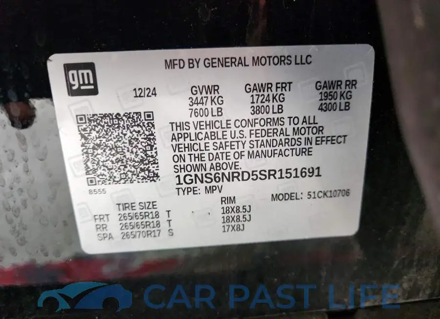1GNS6NRD5SR151691# 14