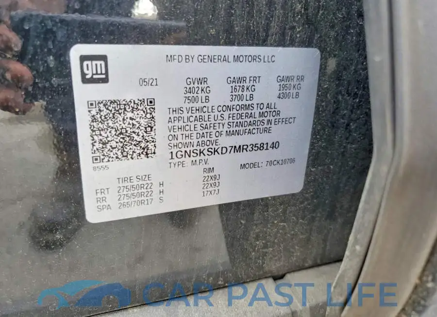 1GNSKSKD7MR358140# 14