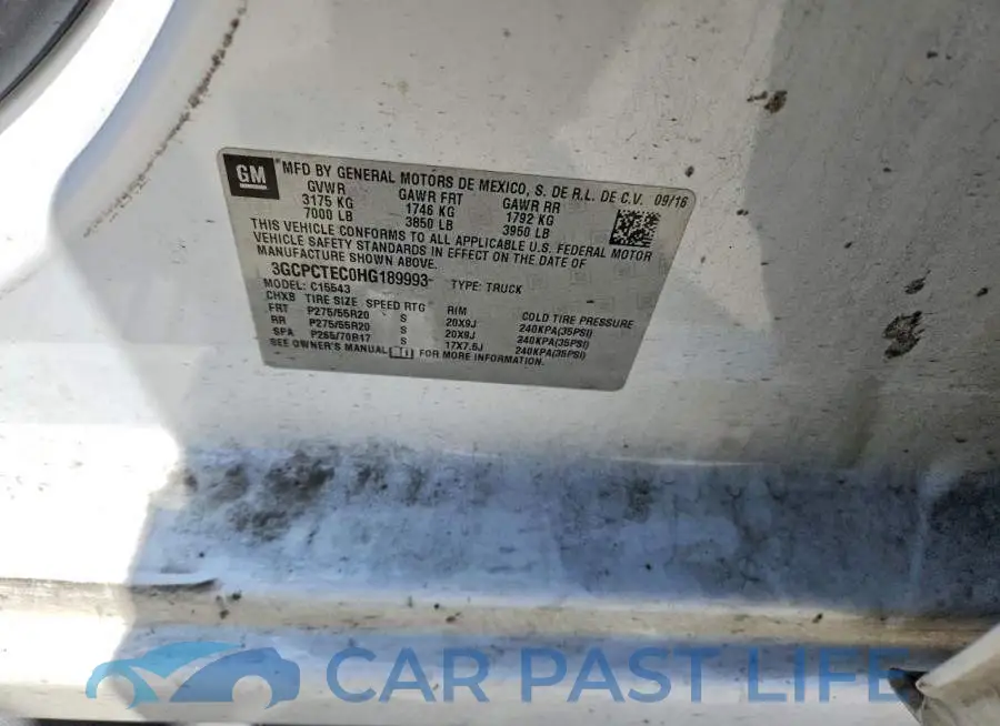 3GCPCTEC0HG189993# 12