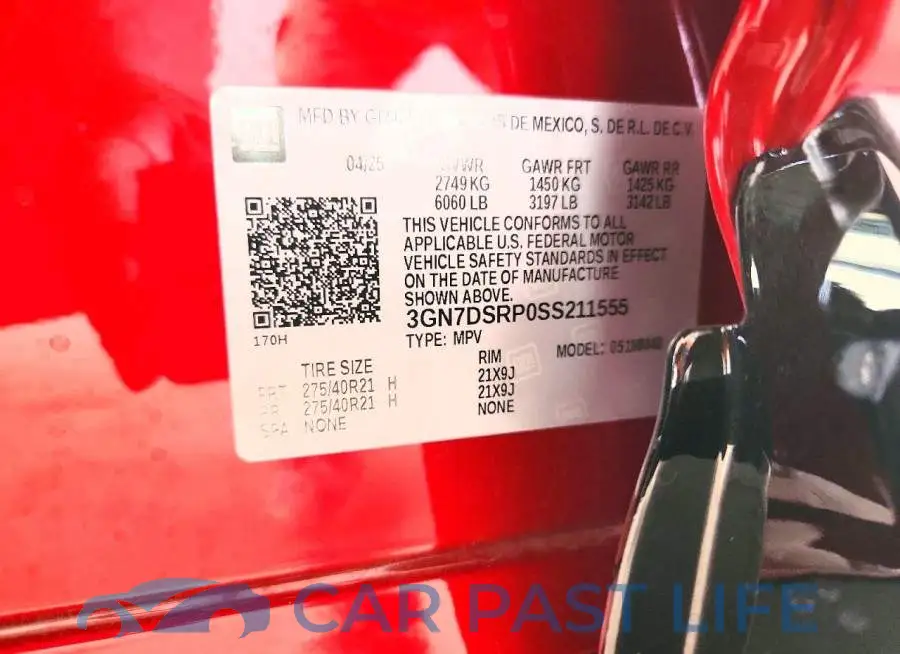3GN7DSRP0SS211555# 14
