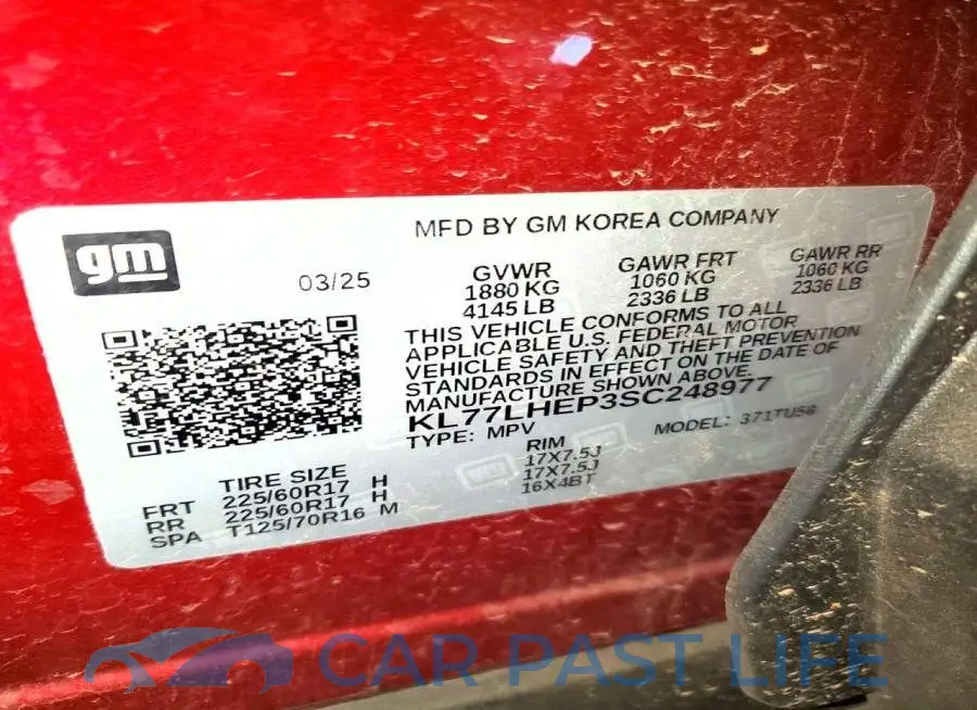 KL77LHEP3SC248977# 12