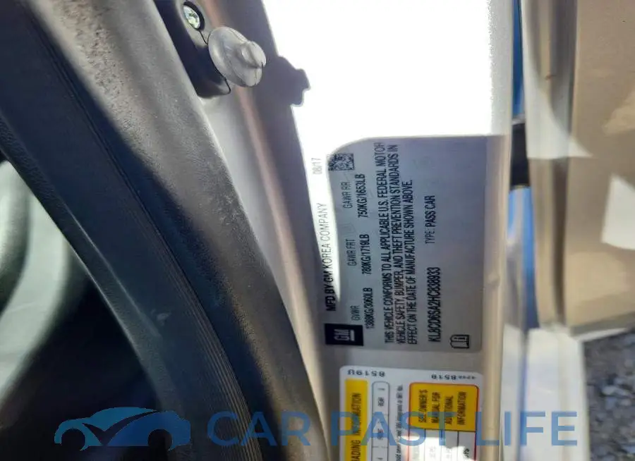 KL8CD6SA2HC838933# 12