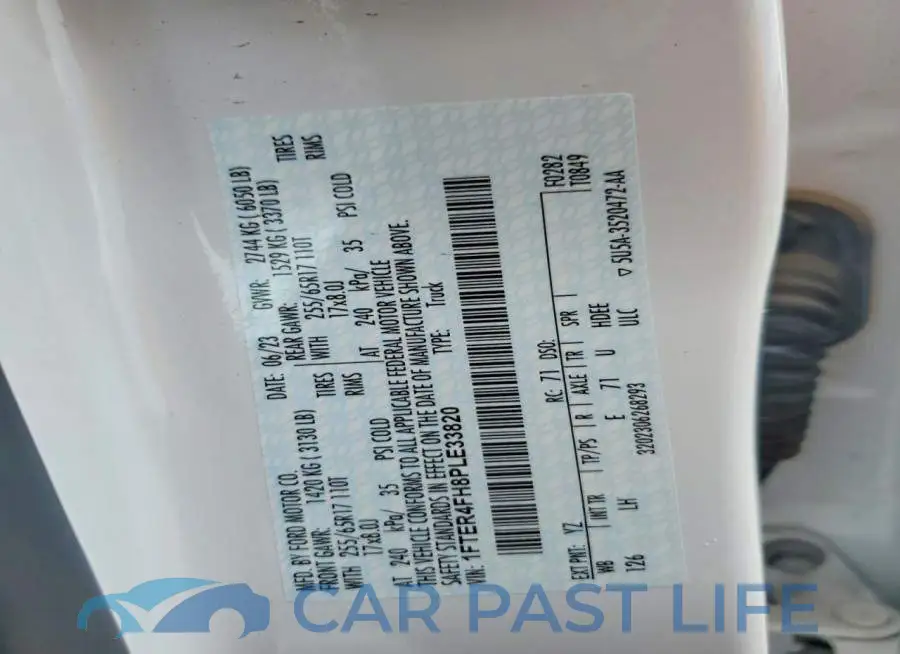 1FTER4FH8PLE33820# 13