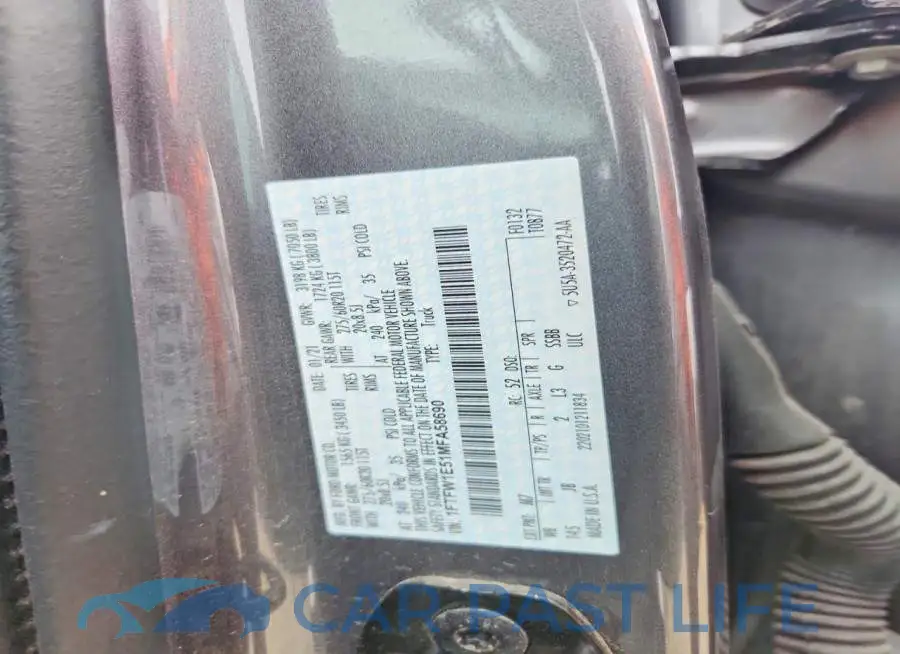 1FTFW1E51MFA58690# 12
