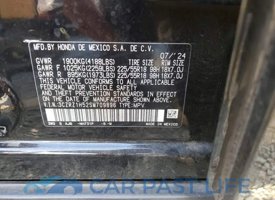 3CZRZ1H52SM709896# 14