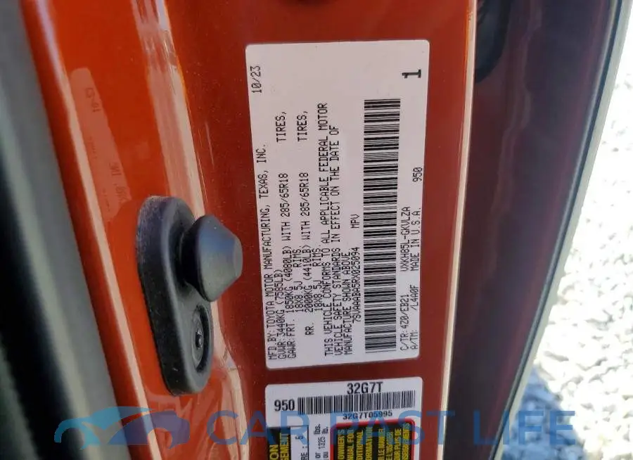 7SVAAABA5RX025094# 14