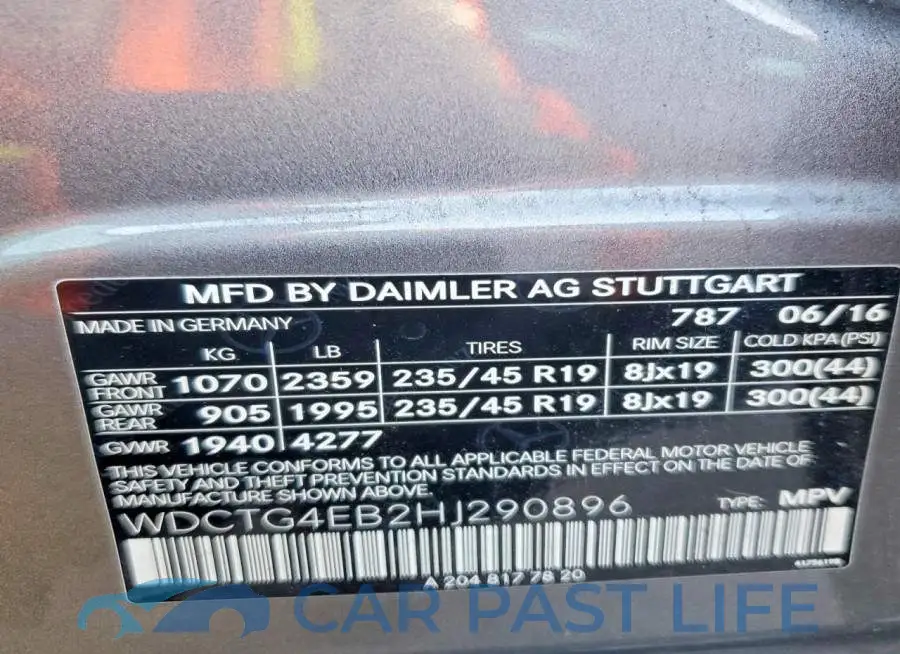 WDCTG4EB2HJ290896# 12