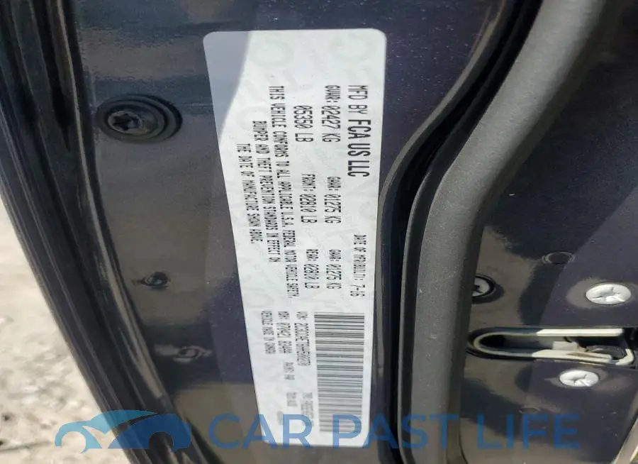 2C3CCAET6HH500270# 12