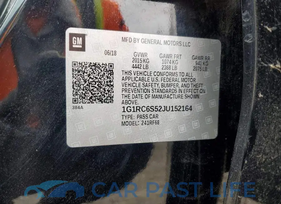 1G1RC6S52JU152164# 13