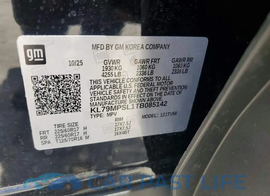 KL79MPSL1TB085142# 13