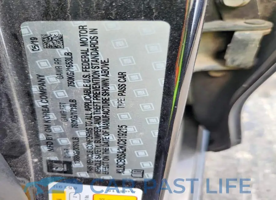 KL8CB6SA2KC819215# 12