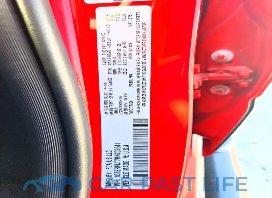 1C6SRFLT7RN202641# 12