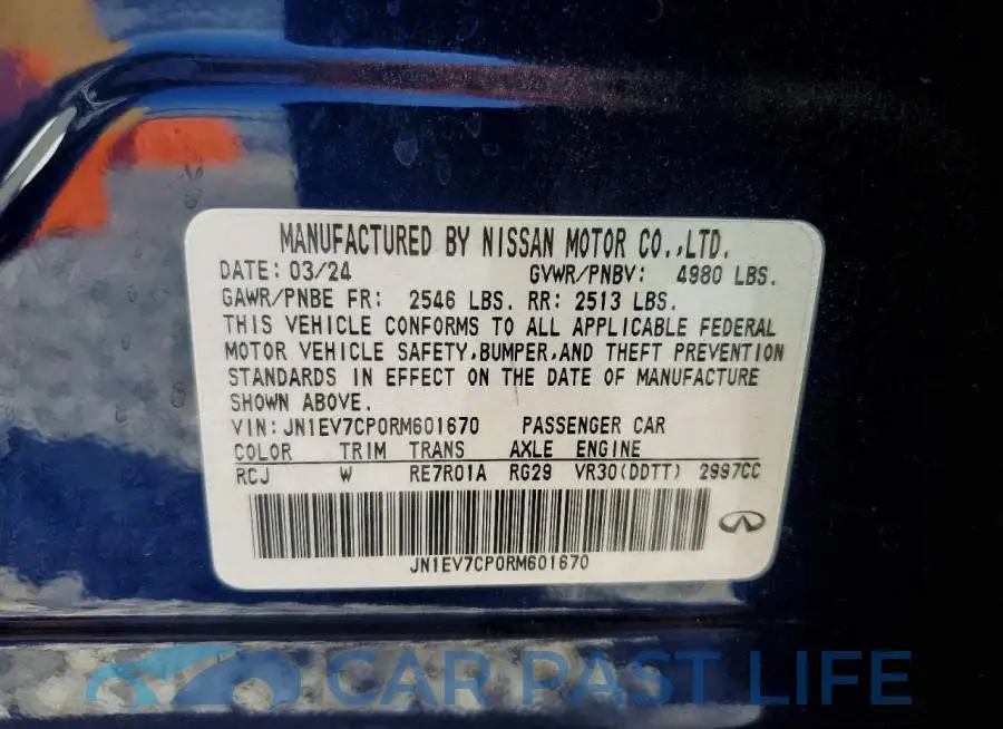JN1EV7CP0RM601670# 13