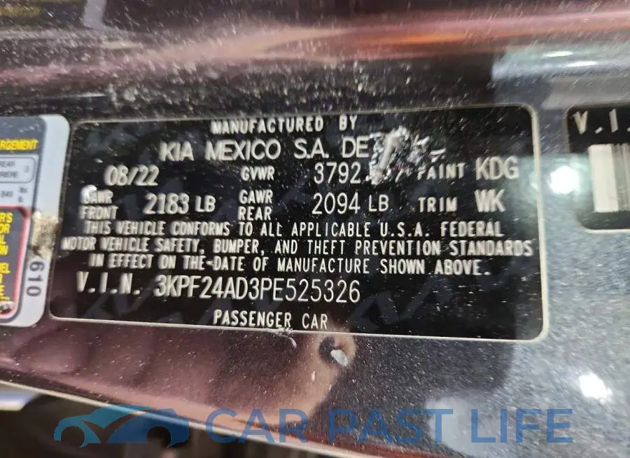3KPF24AD3PE525326# 12