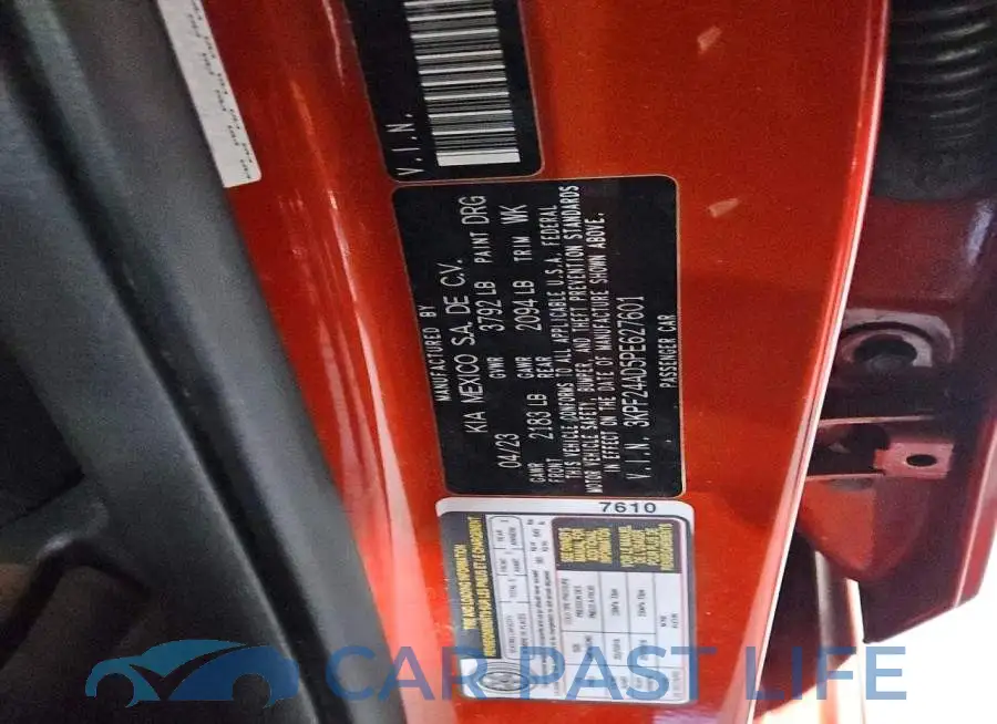 3KPF24AD5PE627601# 12