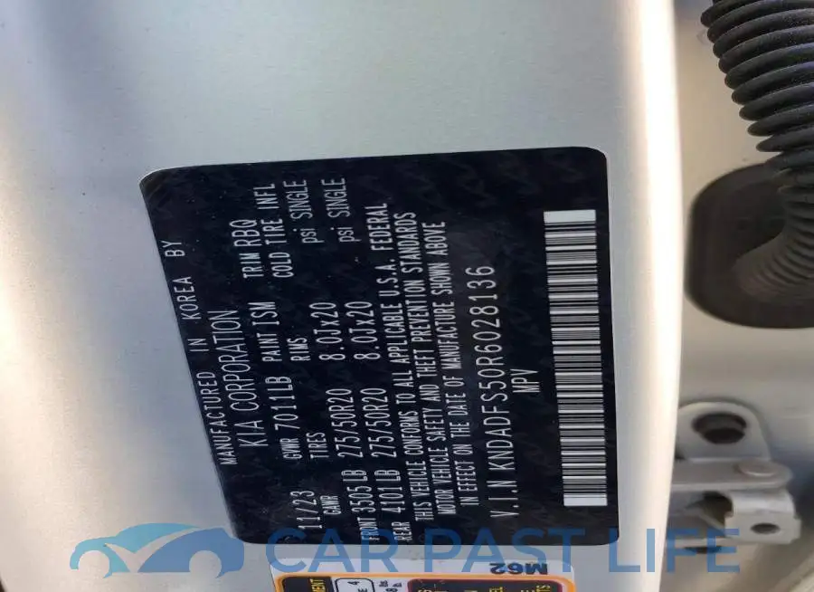 KNDADFS50R6028136# 14
