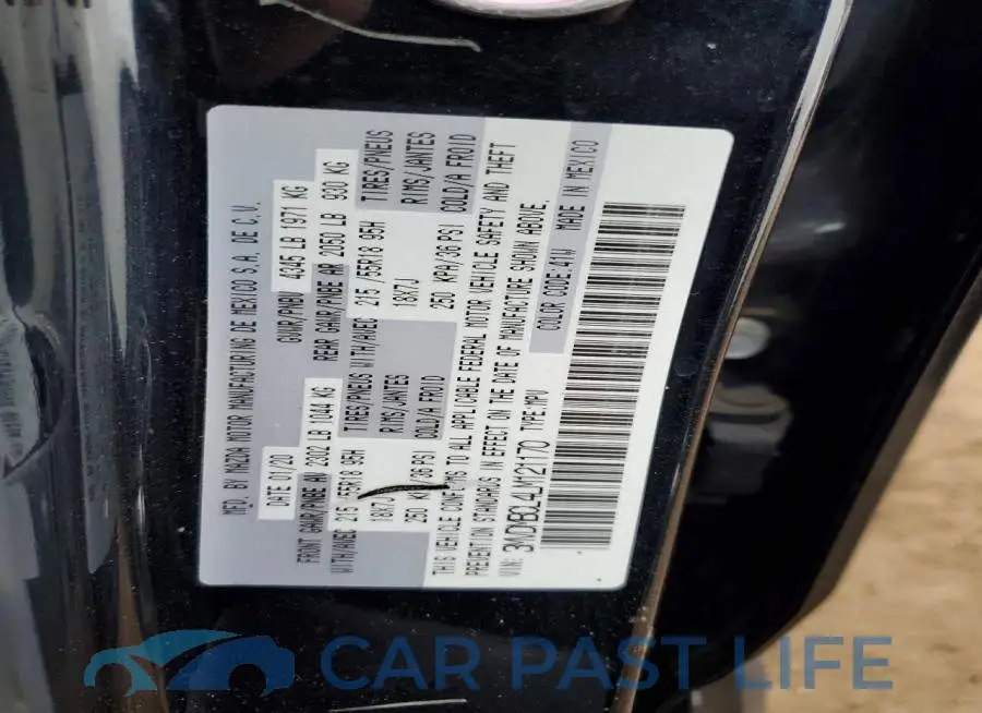 3MVDMBCL4LM121170# 12