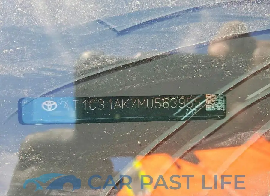 4T1C31AK7MU563955# 12
