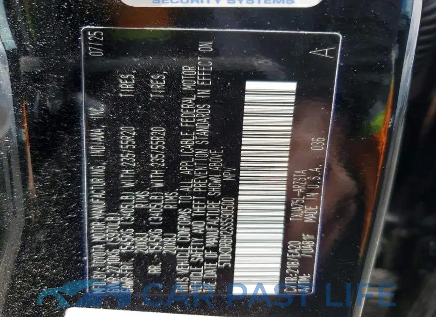 5TDKDRBH2SS590500# 13