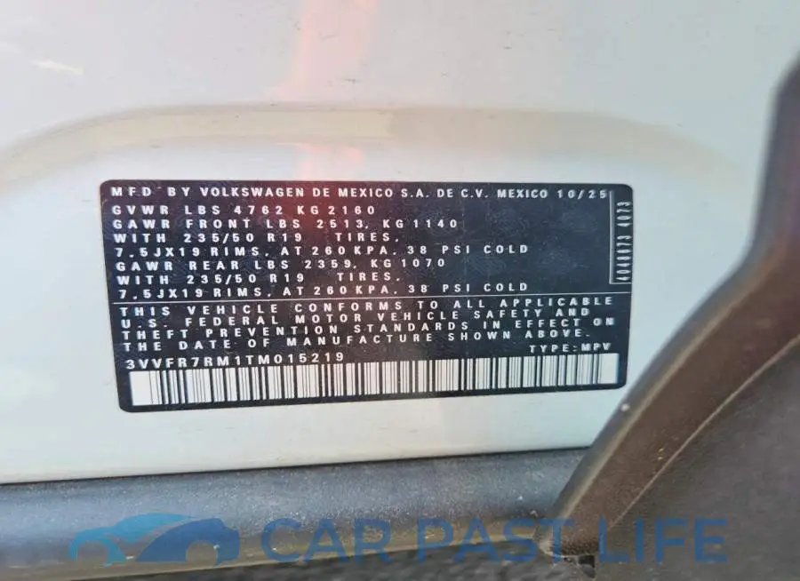 3VVFR7RM1TM015219# 13