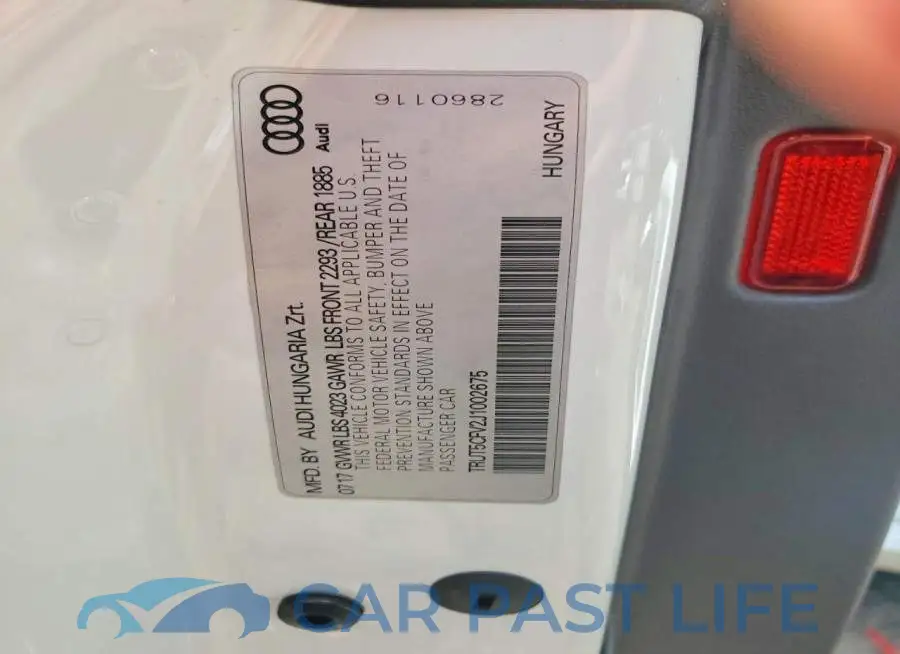 TRUT5CFV2J1002675# 12