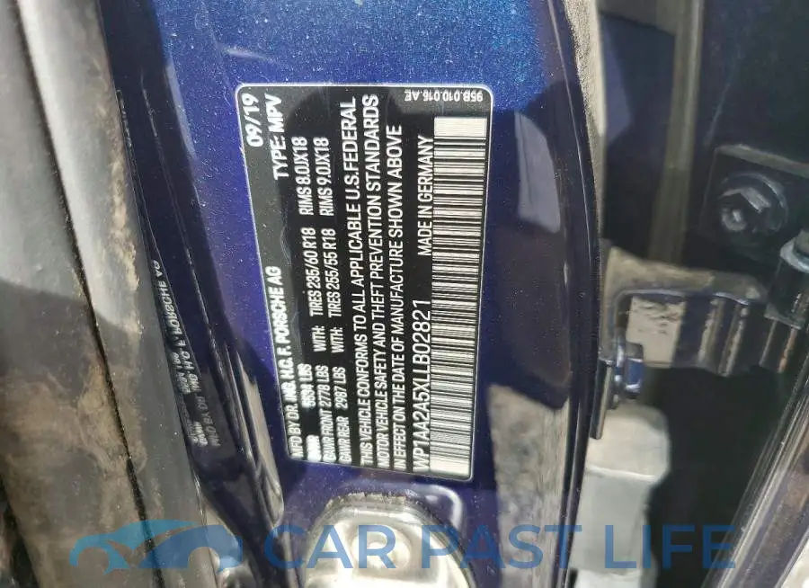 WP1AA2A5XLLB02821# 13