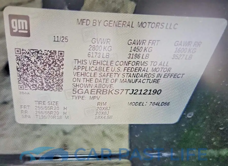 5GAERBKS7TJ212190# 13