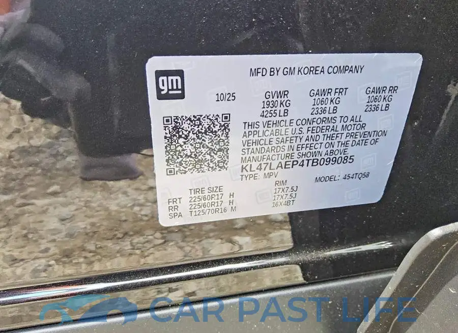 KL47LAEP4TB099085# 13