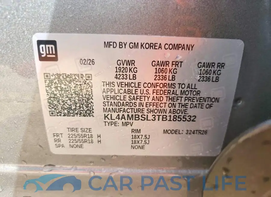KL4AMBSL3TB185532# 13