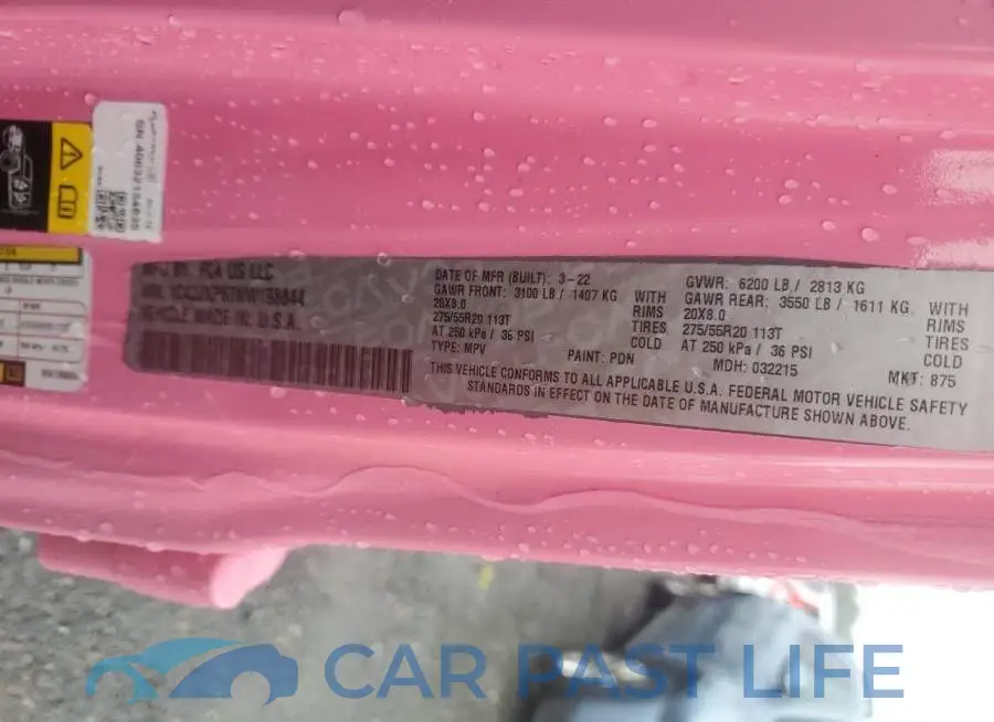 1C4JJXP67NW198844# 12